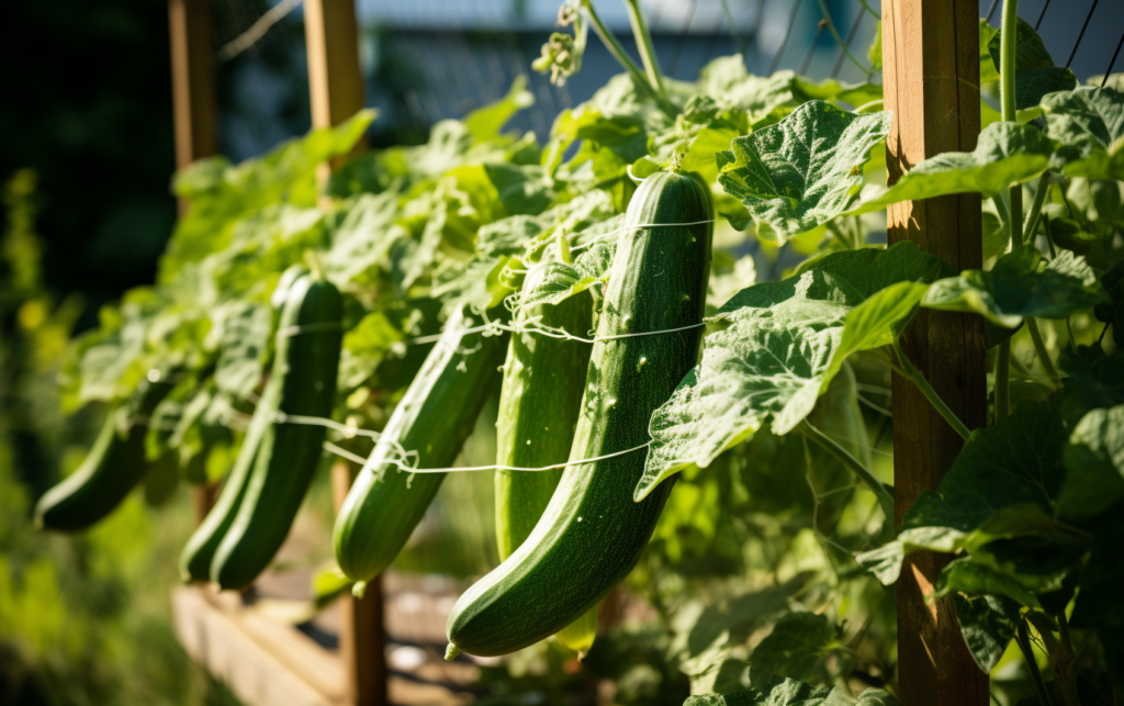 Garden_Trellis_for_Cucumbers_diy