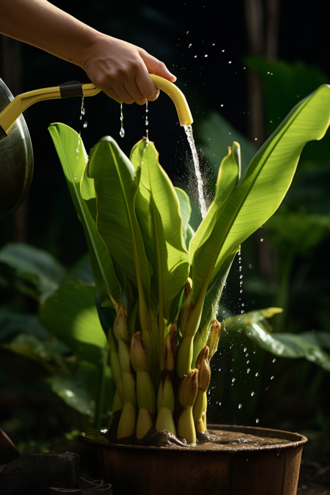banana-plant-watering