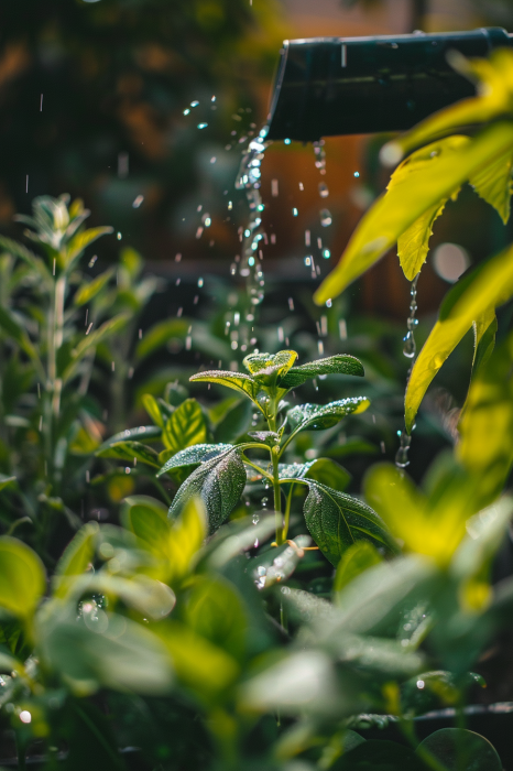 diy-drip-irrigation-for-herb-garden