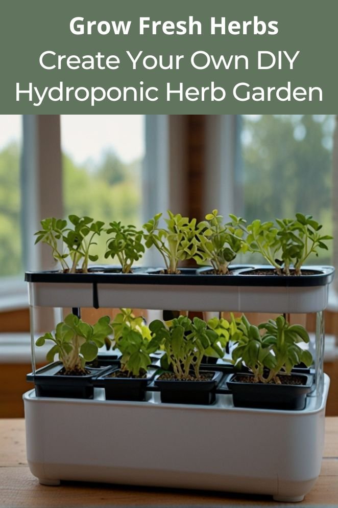 diy hydroponic herb garden