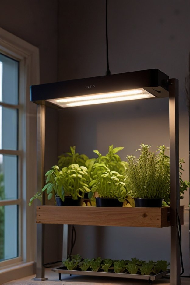 diy-indoor-herb-garden-with-grow-lights