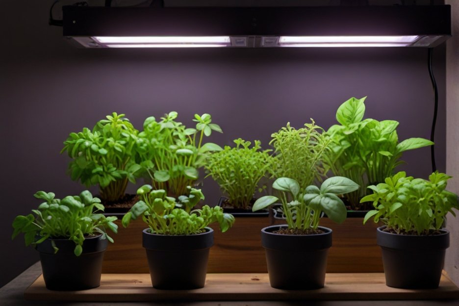 diy-indoor-herb-garden-with-grow-lights