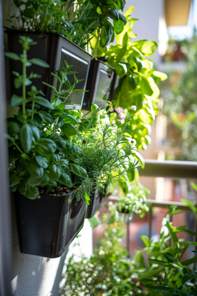 diy-vertical-herb-garden-for-balcony