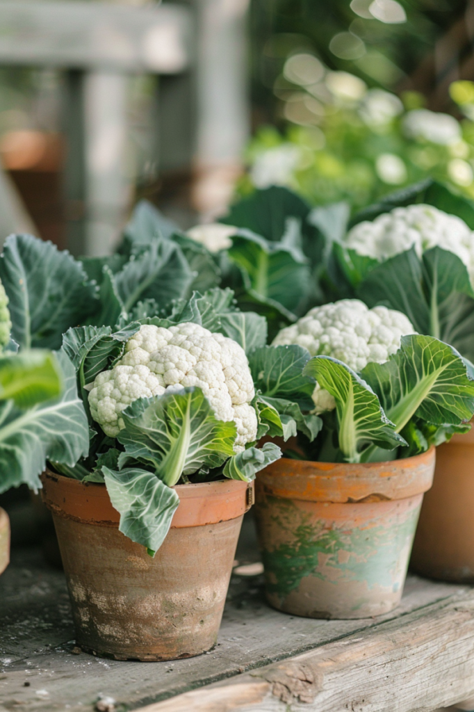 growing-cauliflower-in-container