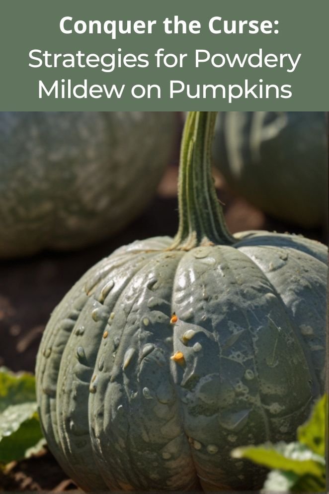 powdery mildew on pumpkins