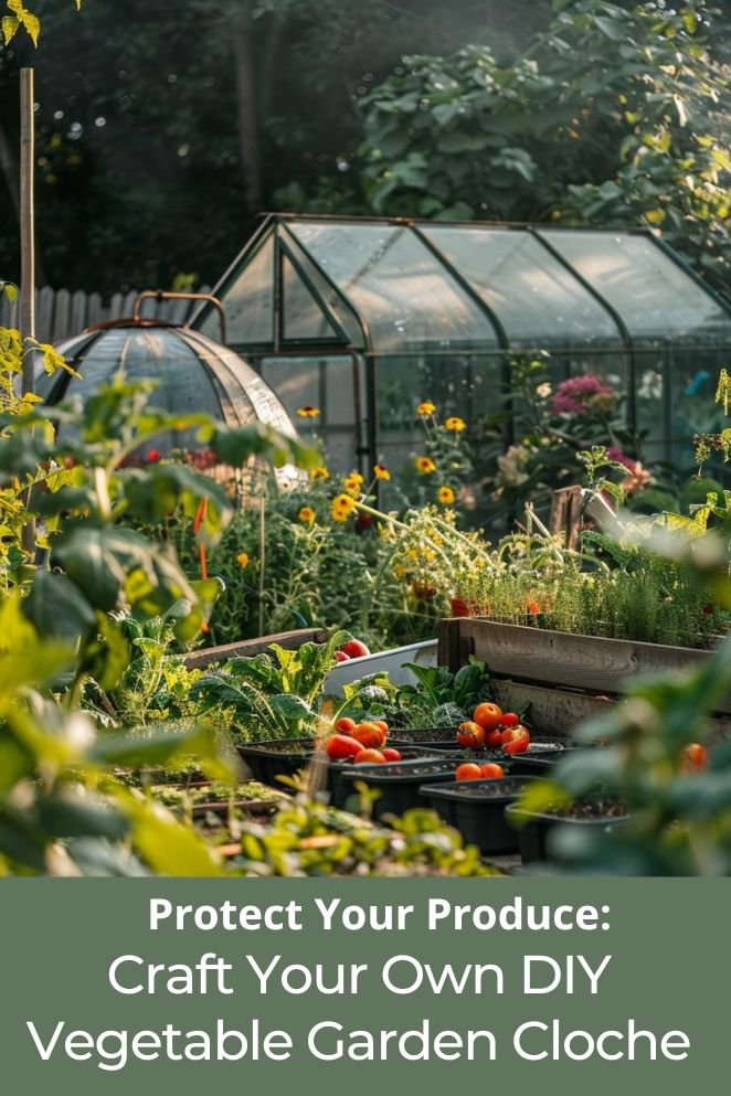 diy vegetable garden cloche