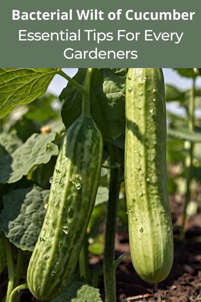 bacterial wilt of cucumber