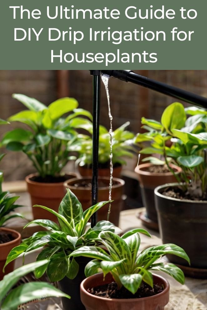 diy drip irrigation for houseplants