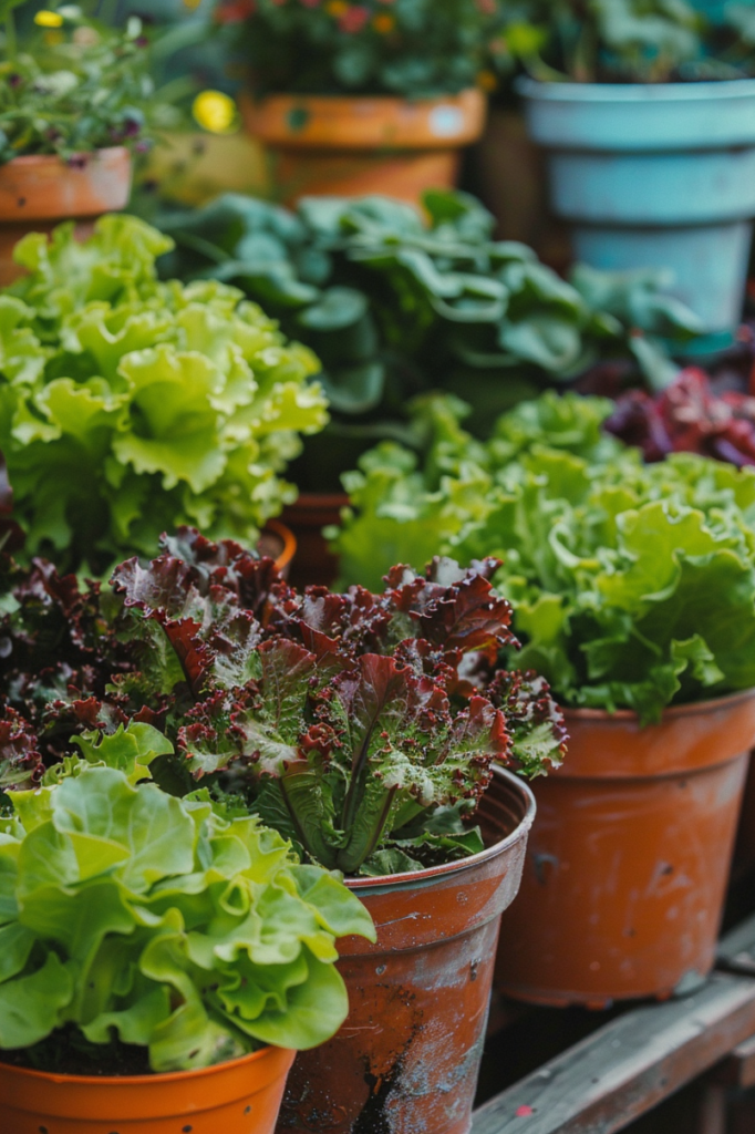 growing-lettuce-in-containers