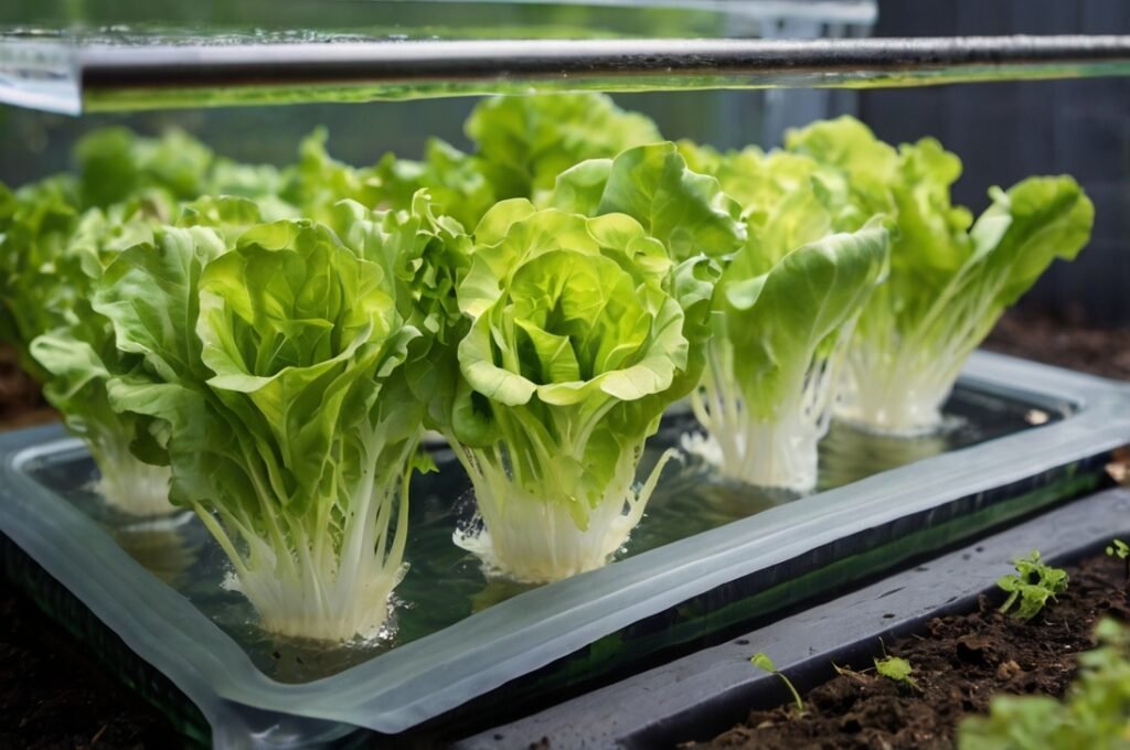 growing-lettuce-in-water