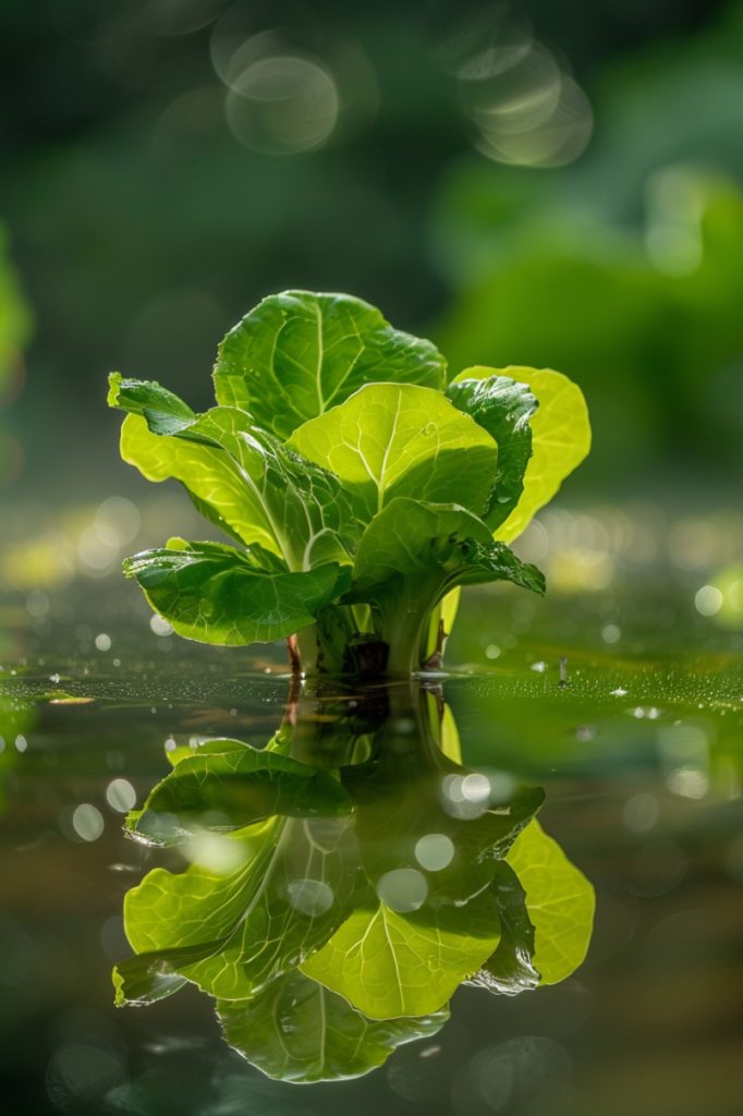 growing-lettuce-in-water