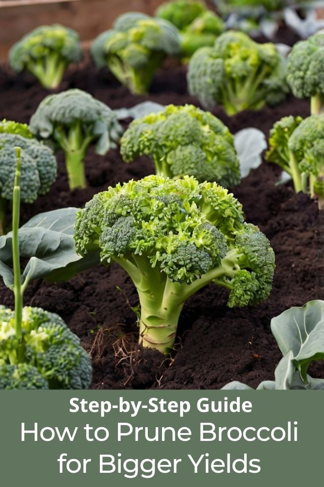 how to prune broccoli