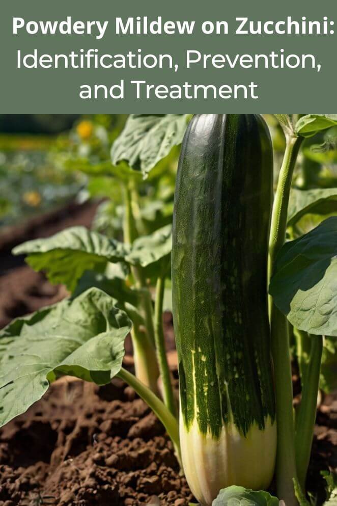 powdery mildew on zucchini