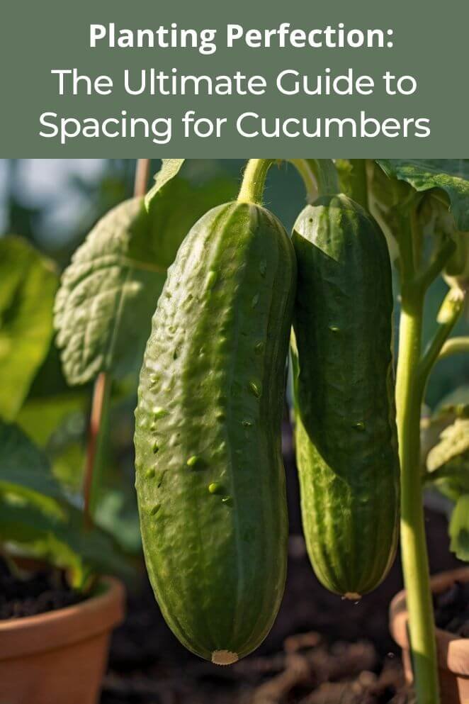 spacing for cucumbers