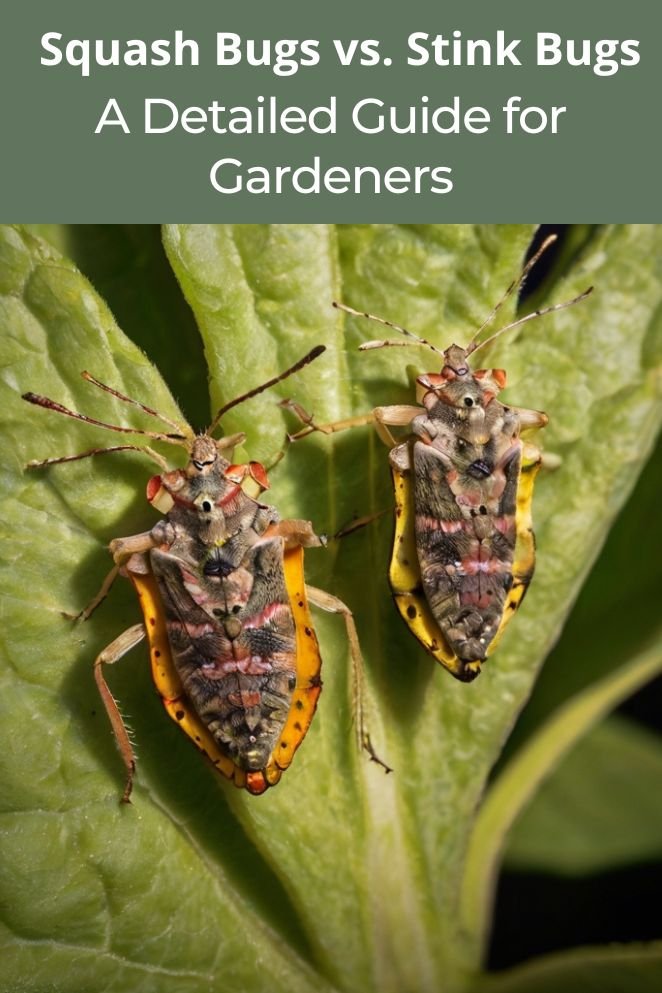 squash bugs vs stink bugs