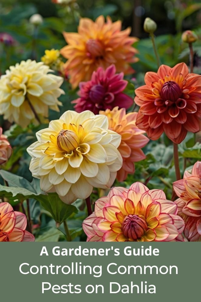 common pests on dahlias