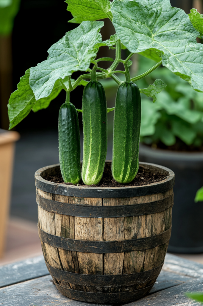 diy-cucumber-planter