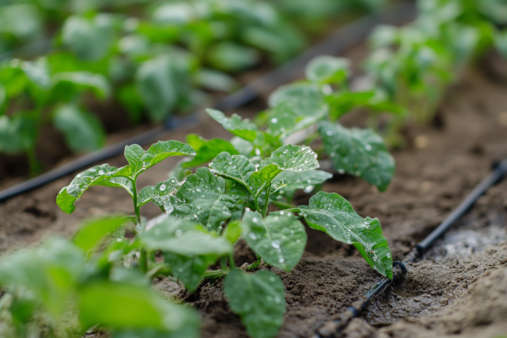 drip-irrigation-for-potato-plants