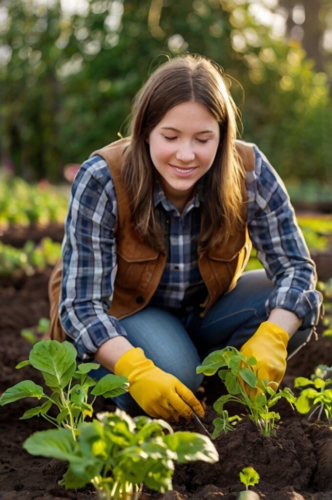 fertilizing-potato