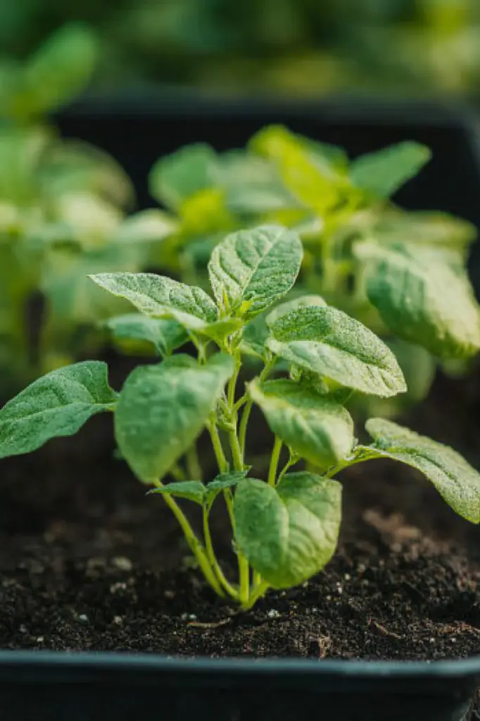 hilling-potatoes-in-containers