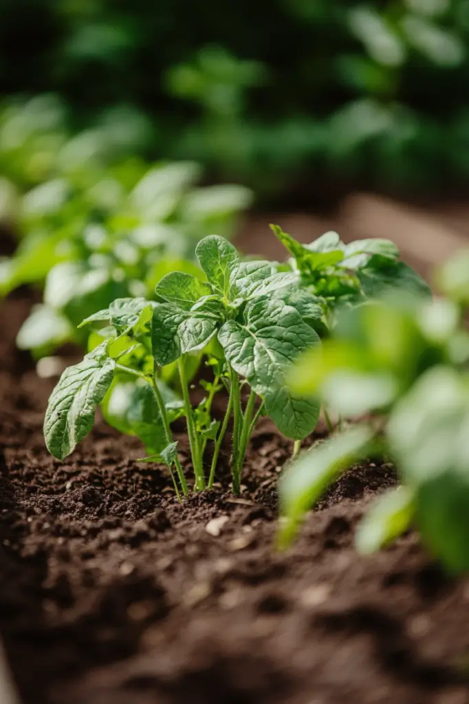 hilling-potatoes-in-raised-beds