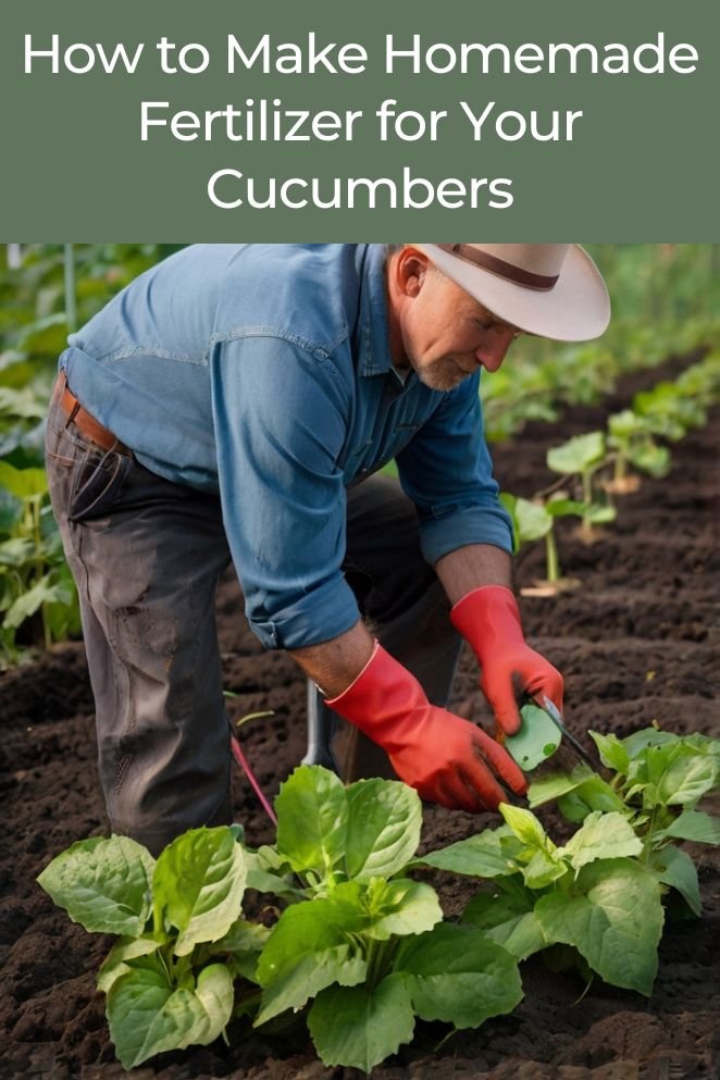 homemade fertilizer for cucumbers