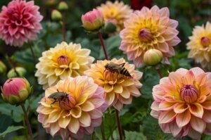 pests on dahlia plants