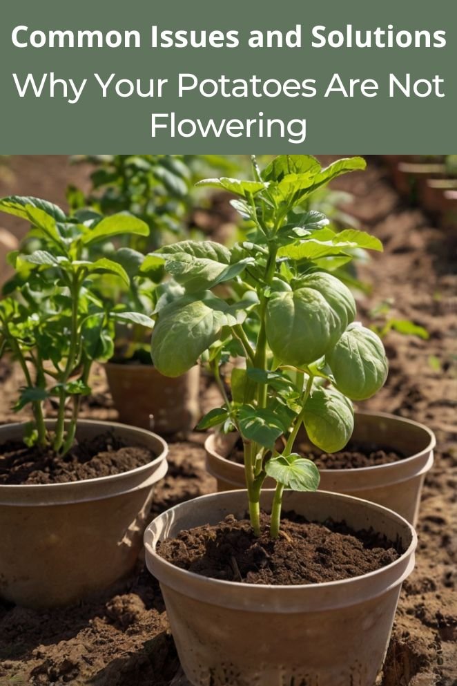 why potatoes are not flowering