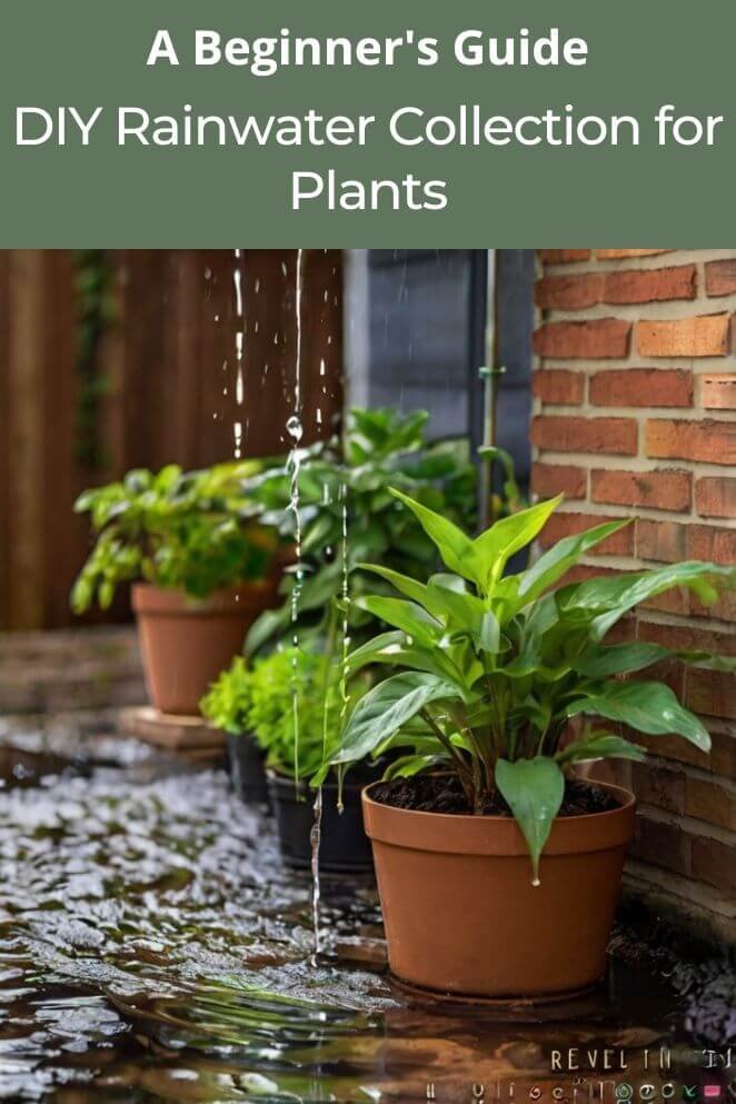 DIY rainwater for plants