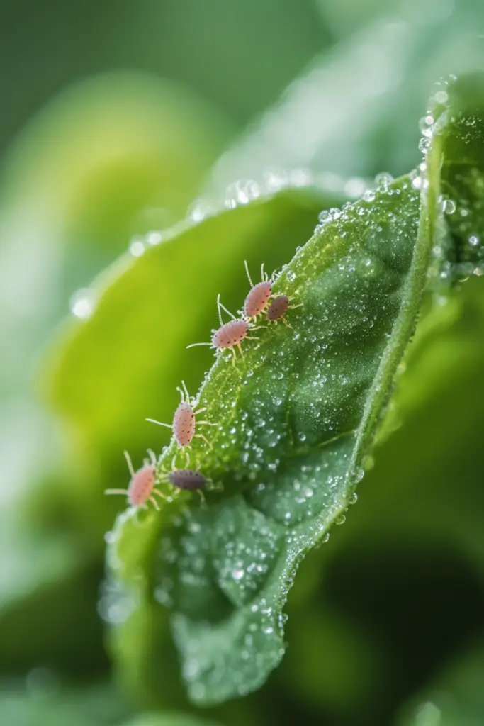 aphids-on-spinach