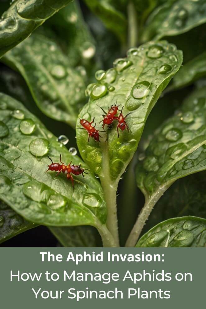 aphids on spinach