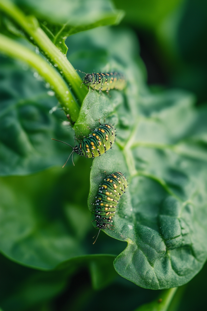 caterpillars_on_spinach