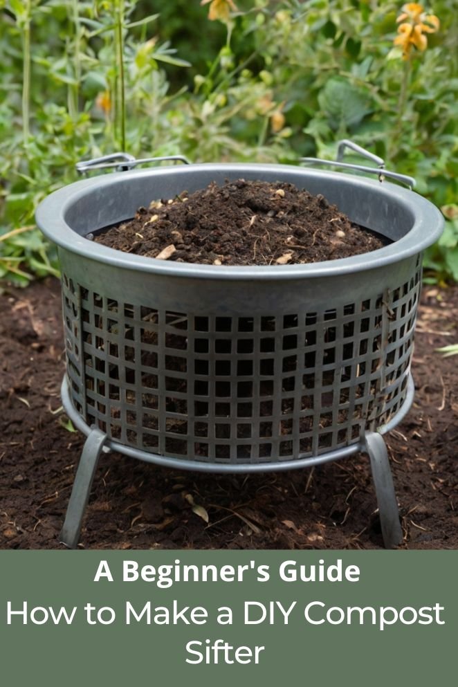 diy compost sifter