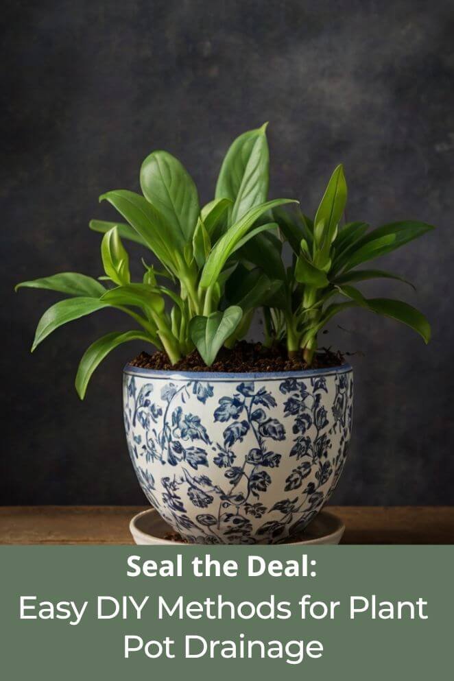 Seal the Deal: Easy DIY Methods for Plant Pot Drainage