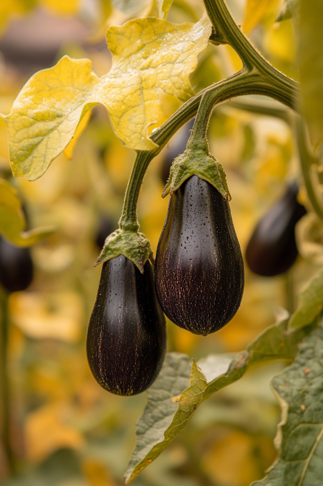 eggplant-yellow-leaves