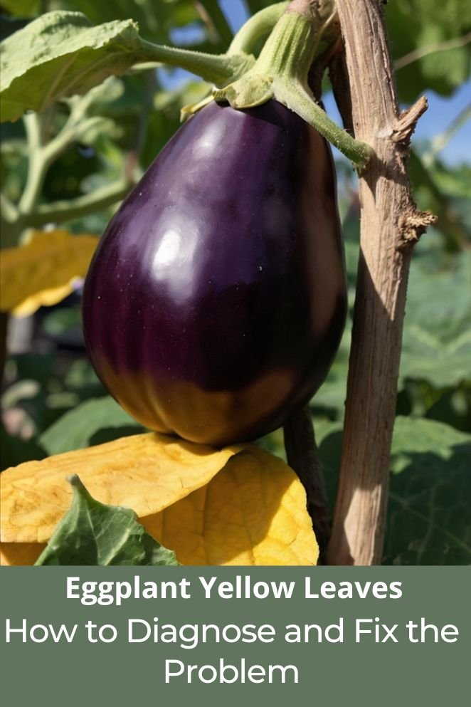 eggplant yellow leaves