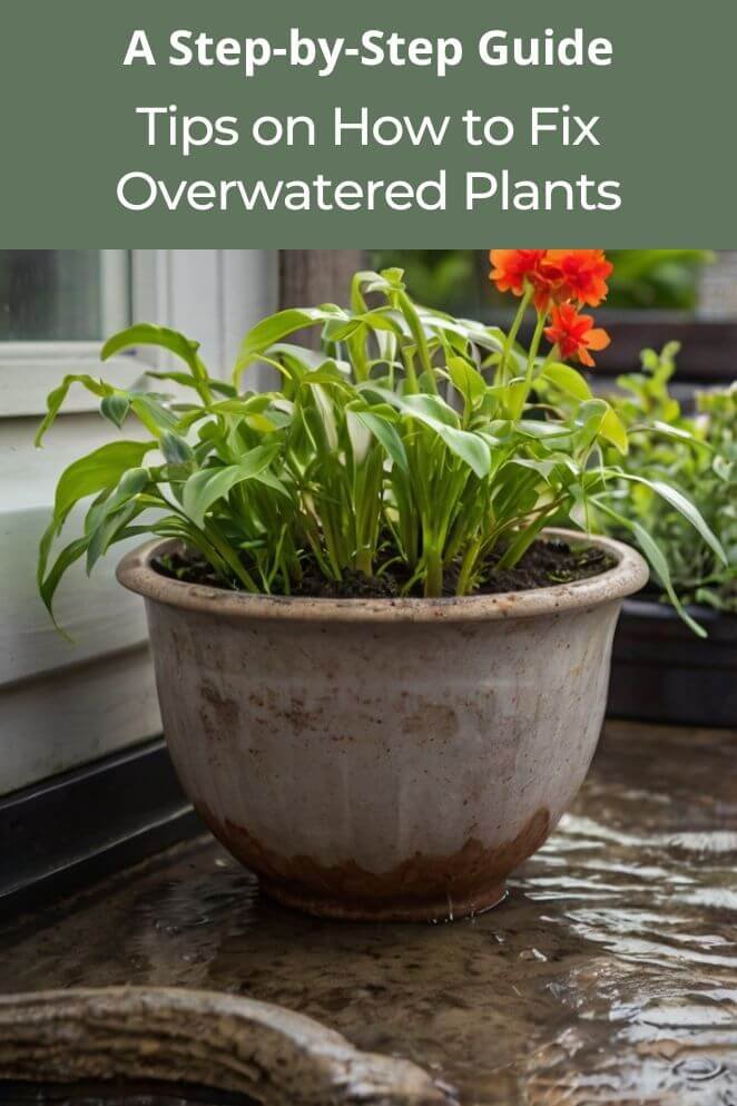 fix overwatered plants