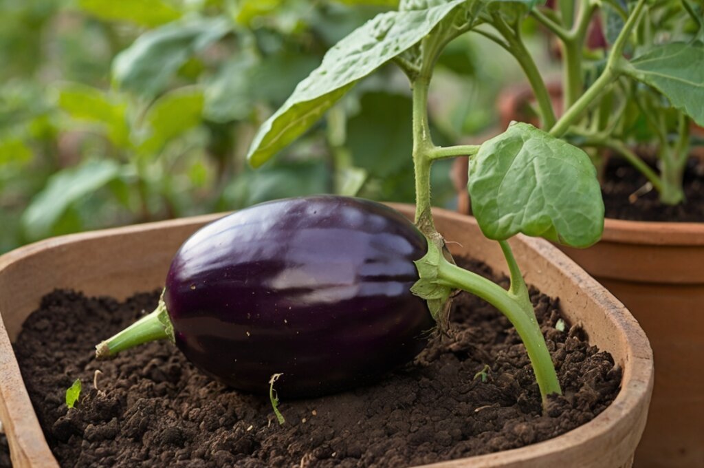 grow-eggplant-in-containers