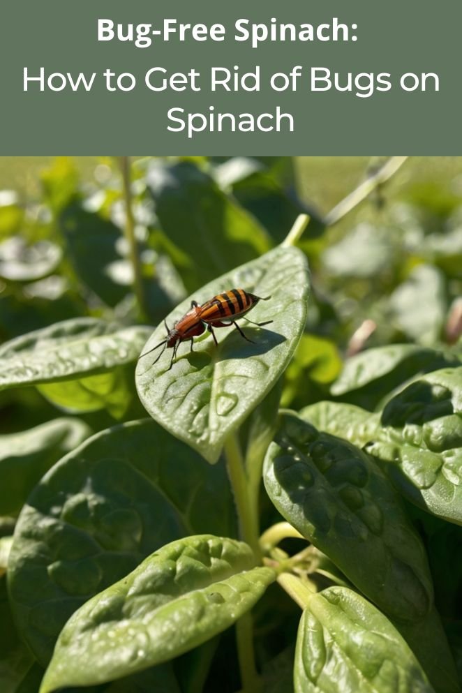 how to get rid of bugs on spinach