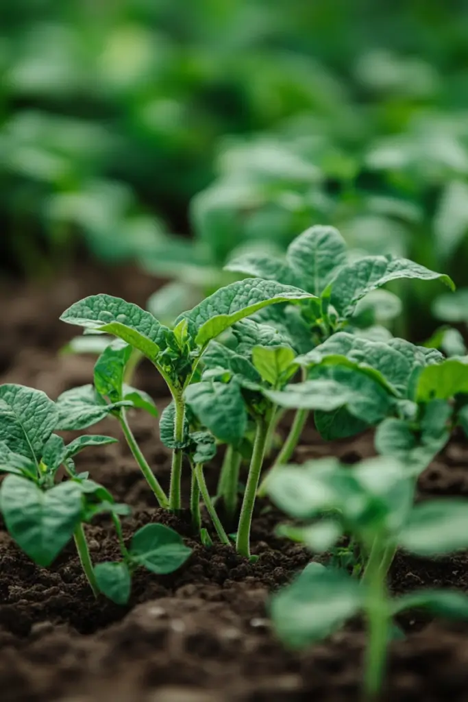 spacing-potato-plants