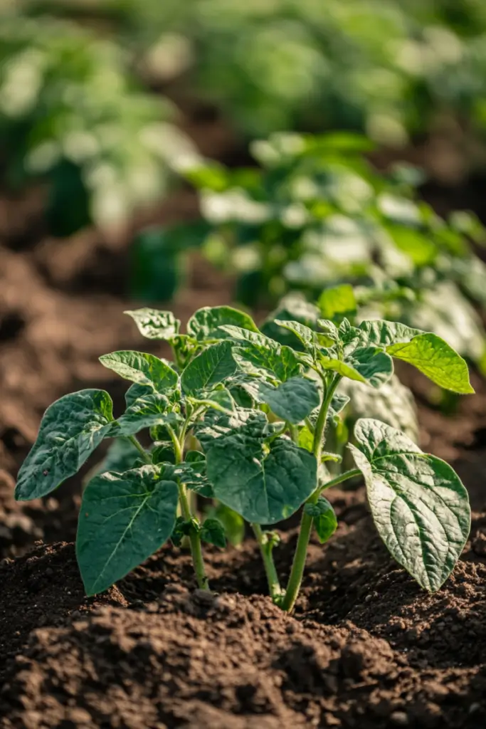 spacing-potato-plants