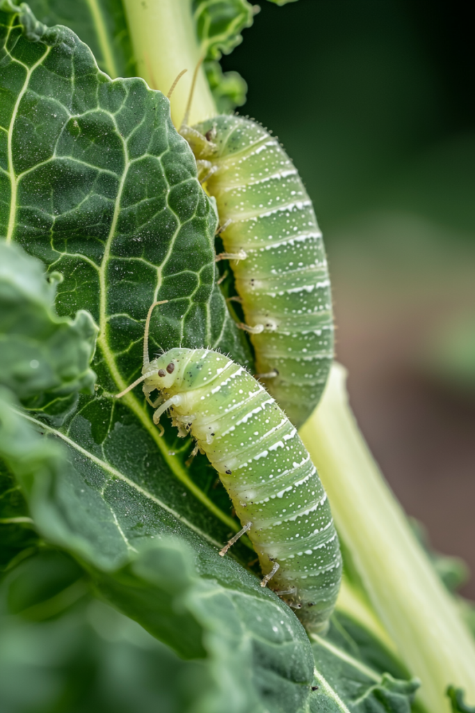 cabbage-worms-on-collards