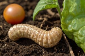 cutworm-on-tomatoes