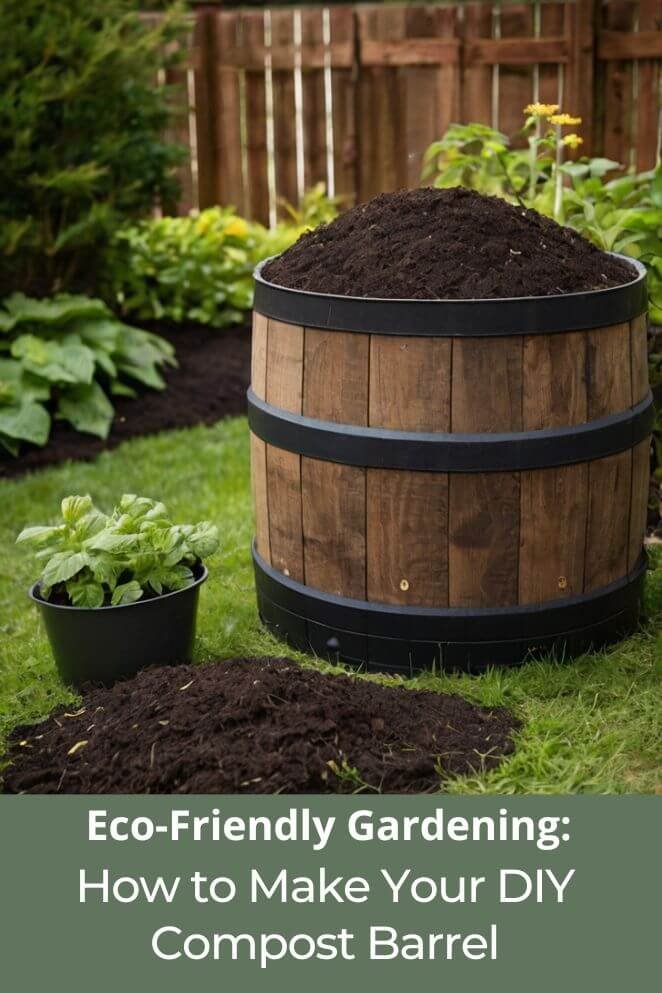 diy compost barrel