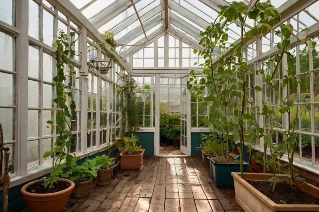 diy-greenhouse-trellis