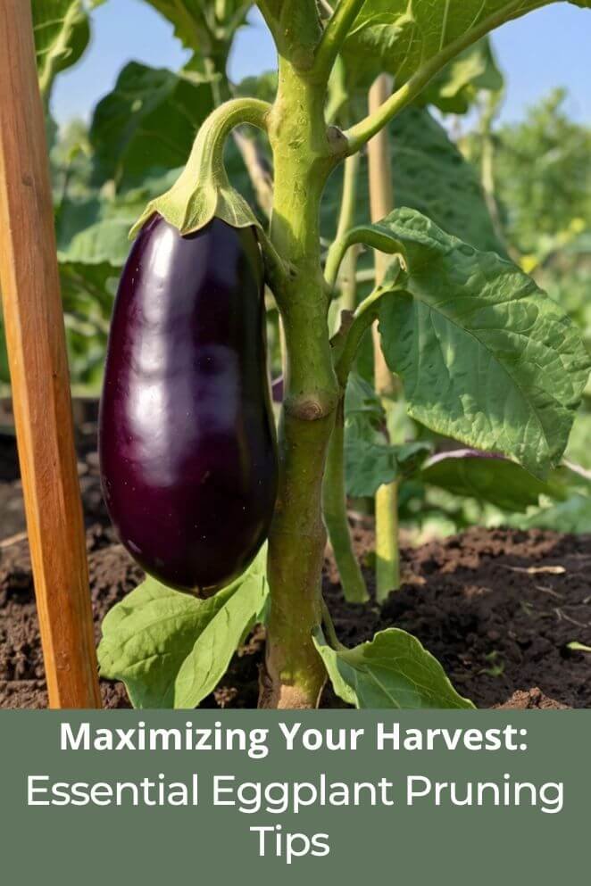 eggplant pruning tips