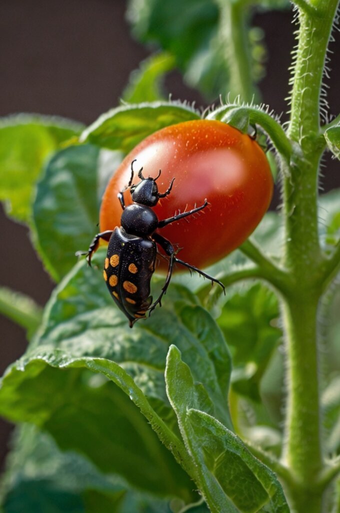 flea-beetle-on-tomato