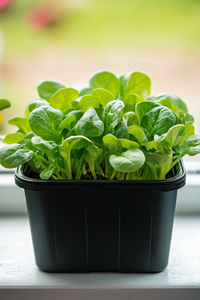 growing-spinach-in-containers