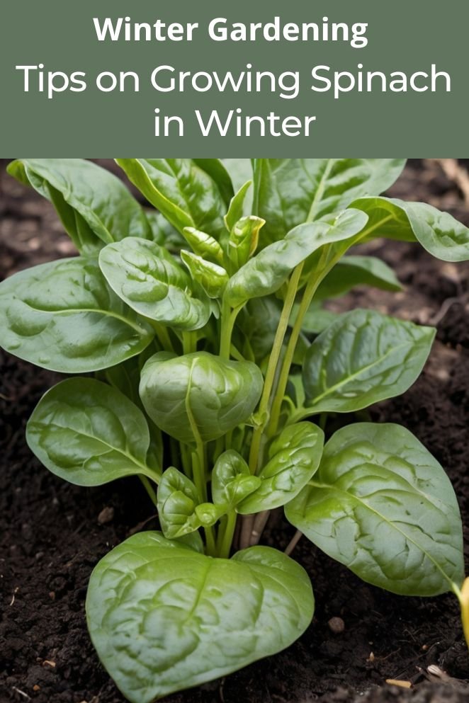 growing spinach in winter