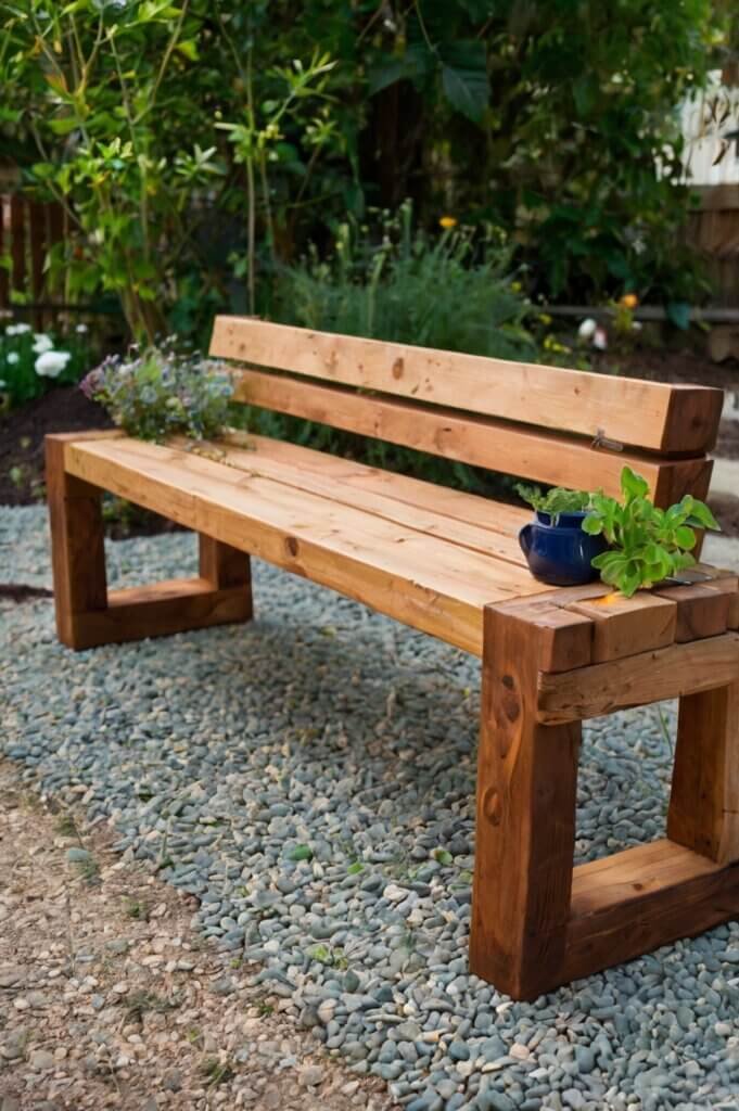 diy-garden-benches